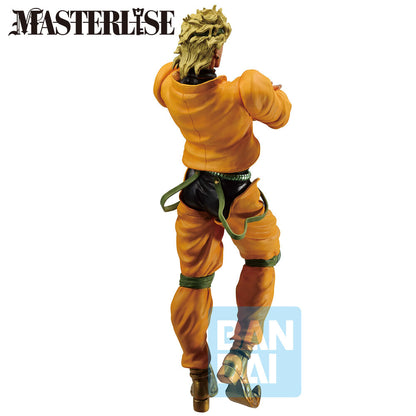 Figura Ichibansho de Dio Brando con traje naranja y brazos cruzados - 3