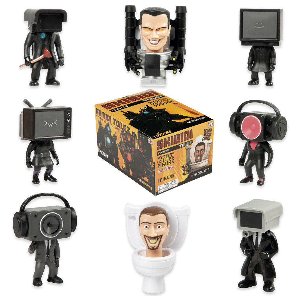 Figura sorpresa Skibidi Toilet de BONKERS TOYS en surtido
