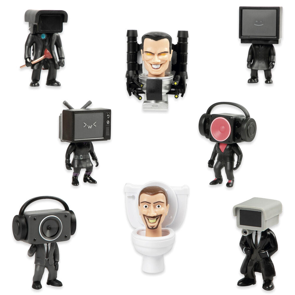 Figura sorpresa Skibidi Toilet de BONKERS TOYS en surtido - 2