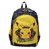 Mochila Pokémon Skate Face negra y amarilla con Pikachu