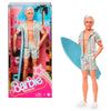 Muñeco Ken Surfista de Barbie The Movie con tabla de surf