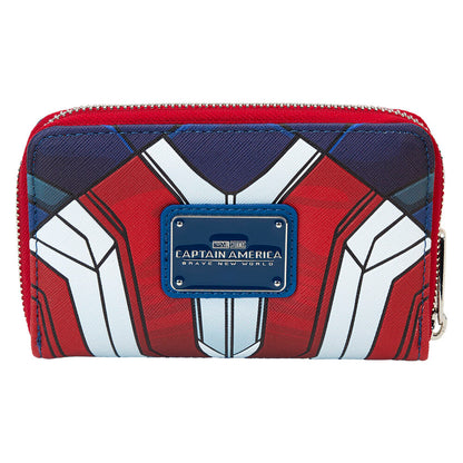Cartera Loungefly de Capitán América azul y roja con emblema de estrella - 2