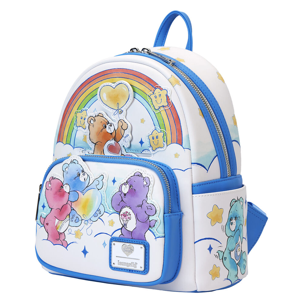 Mochila Rainbow Loungefly de Osos Amorosos con arcoíris y personajes - 4