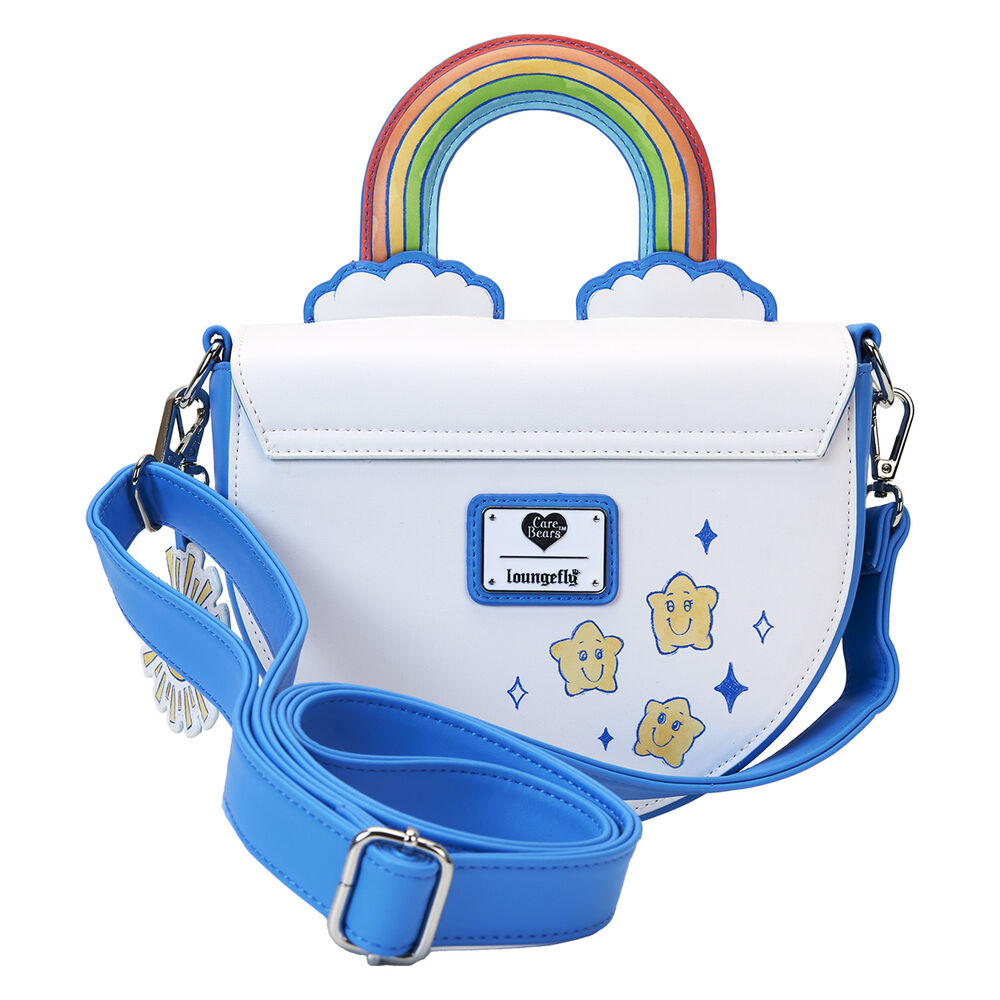 Bolso bandolera Rainbow Loungefly de Osos Amorosos con asa arcoíris - 2