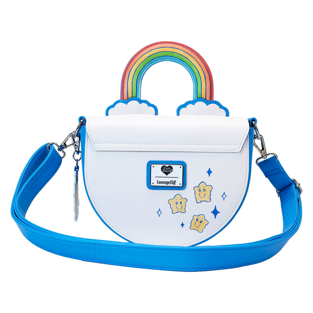 Bolso bandolera Rainbow Loungefly de Osos Amorosos con asa arcoíris - 4