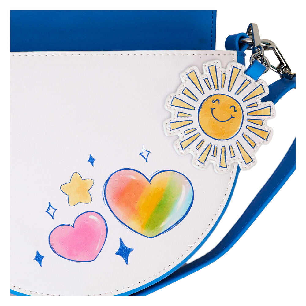 Bolso bandolera Rainbow Loungefly de Osos Amorosos con asa arcoíris - 9