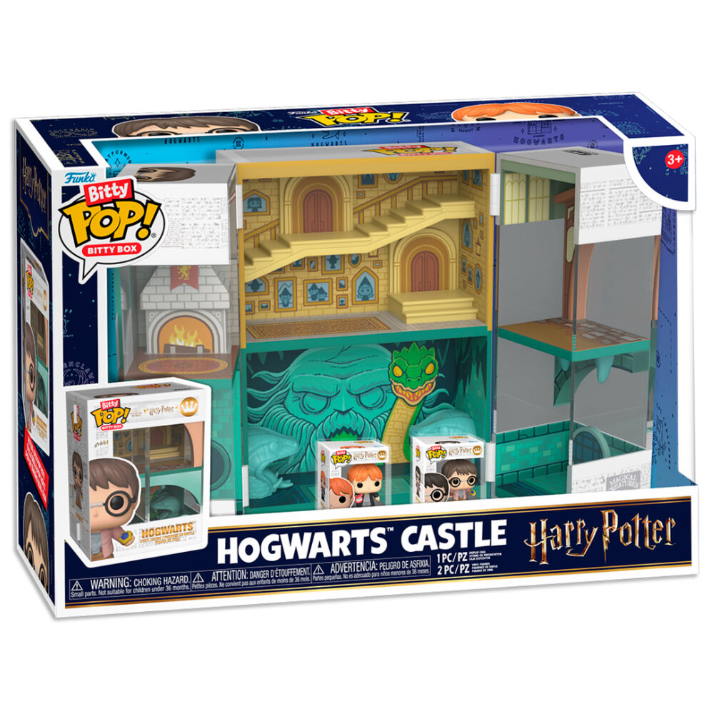 Escenario FUNKO Bitty POP! del castillo de Hogwarts con figuras - 2