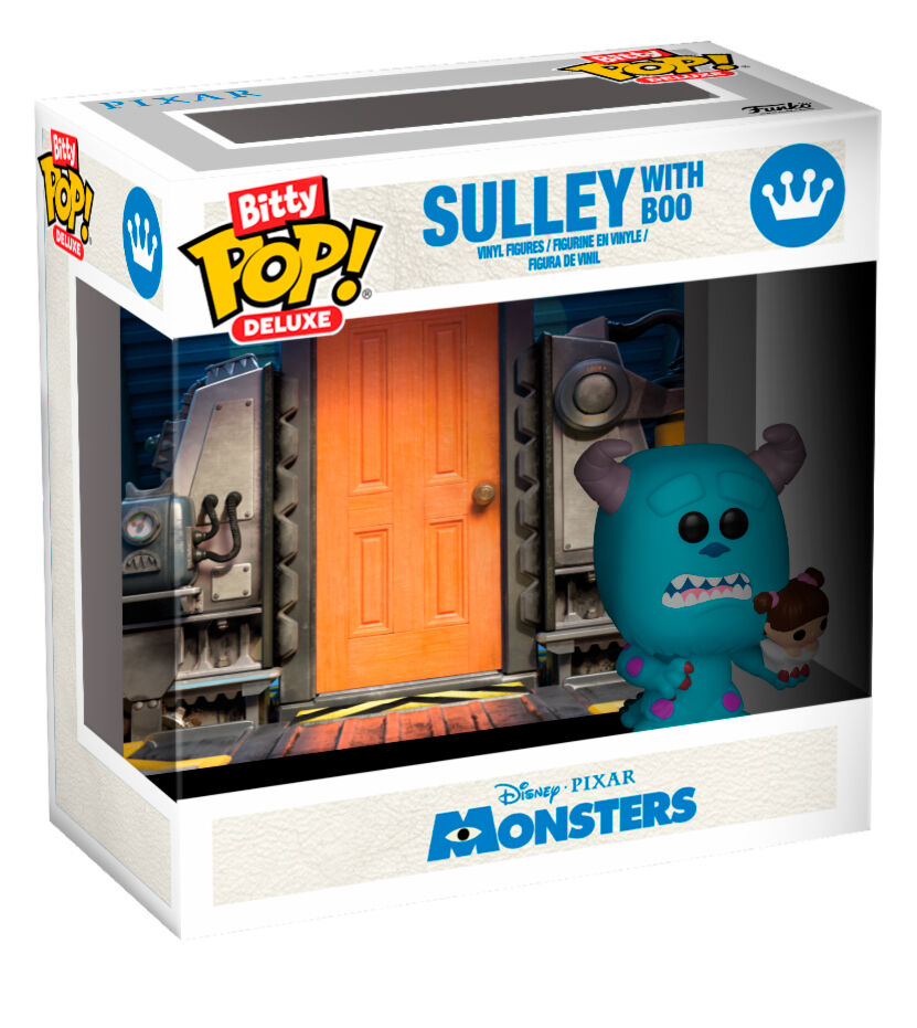 FUNKO Bitty POP Deluxe de Sulley con Boo en vitrina acrílica - 2