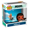 Figura FUNKO Bitty POP! Deluxe de Vaiana con remo en vitrina acrílica