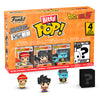 Blíster FUNKO Bitty Pop! Dragon Ball Z con figuras de Gohan, Goku, Kaio y una misteriosa
