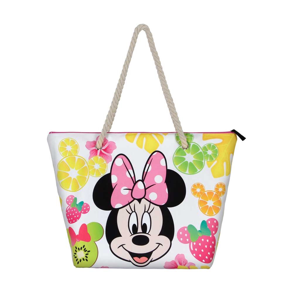 Bolsa de playa Fruits Minnie Disney con estampado de frutas
