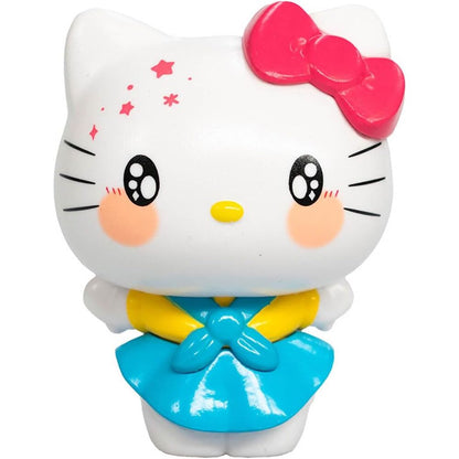 Figura Hello Kitty COMANSI de 16 cm con vestido azul y amarillo