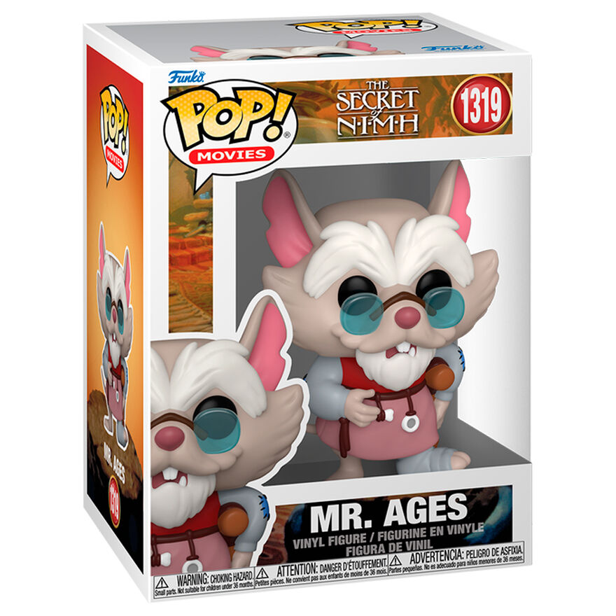 Figura Funko POP! de Mr. Ages con gafas turquesa - 2