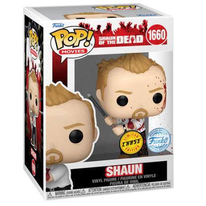 Figura Funko POP! Shaun de Zombies Party Exclusive Chase en caja
