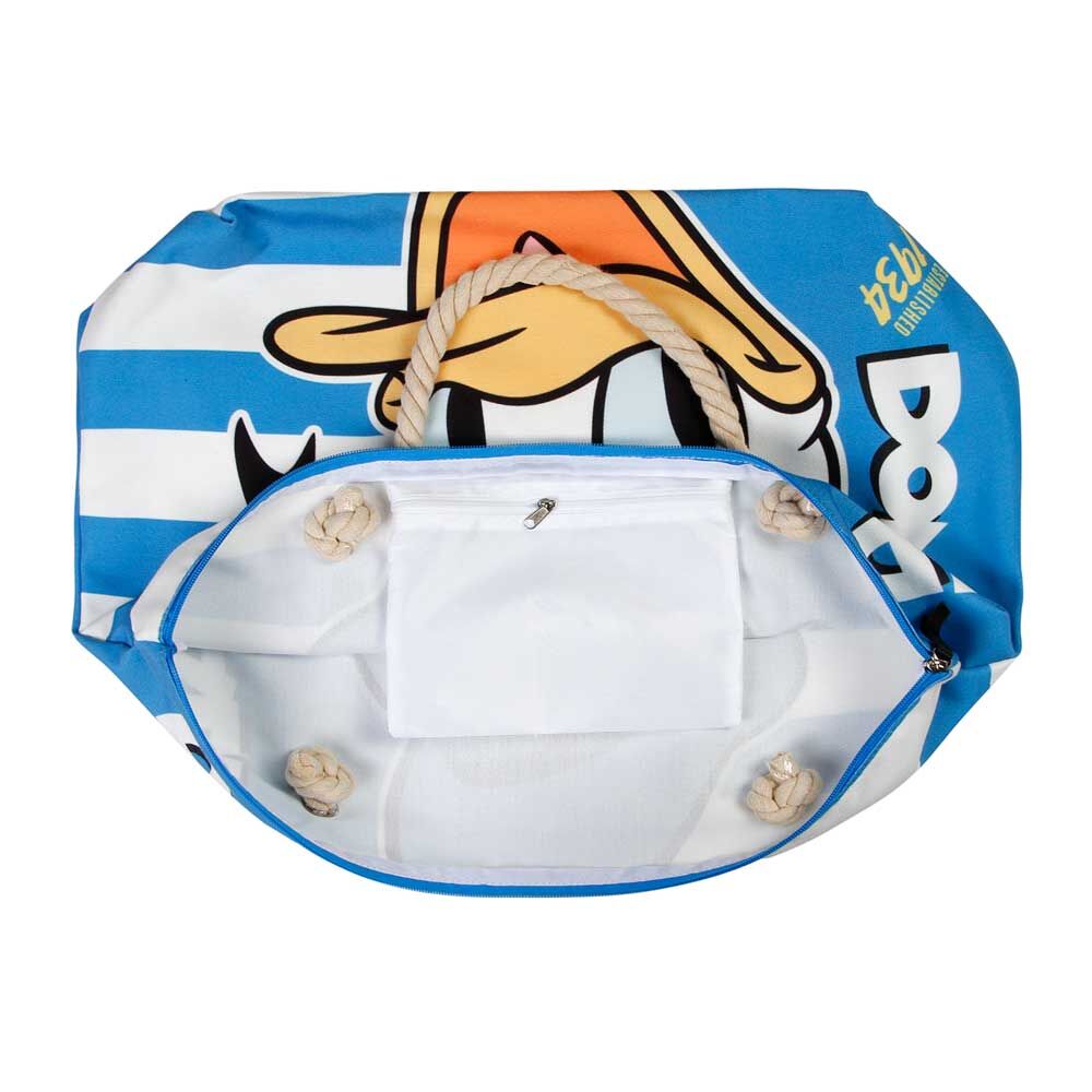 Bolsa de playa azul Sailor con Pato Donald Disney - 3