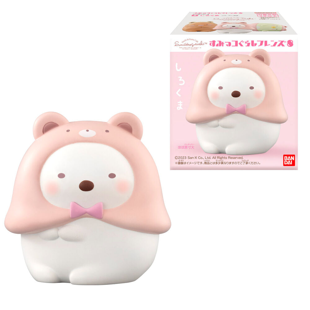 Figuras Sumikko Gurashi Friends de BANDAI en varios diseños pastel - 2