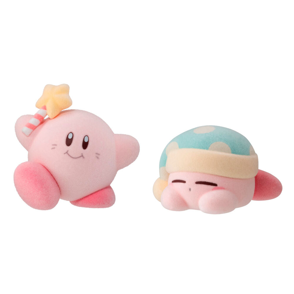 Figuras Kirby Flocked surtidas de BANDAI con varios diseños y personajes - 3