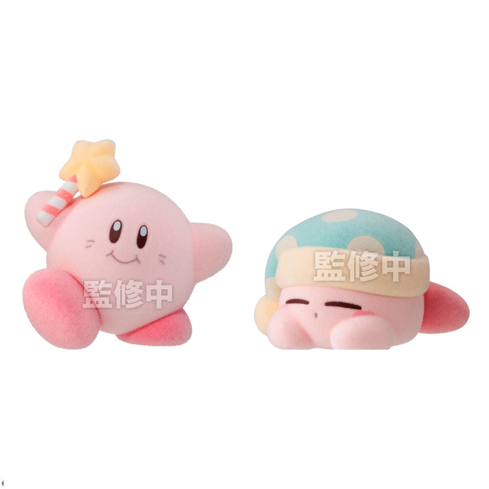 Figuras Kirby Flocked surtidas de BANDAI con varios diseños y personajes - 6