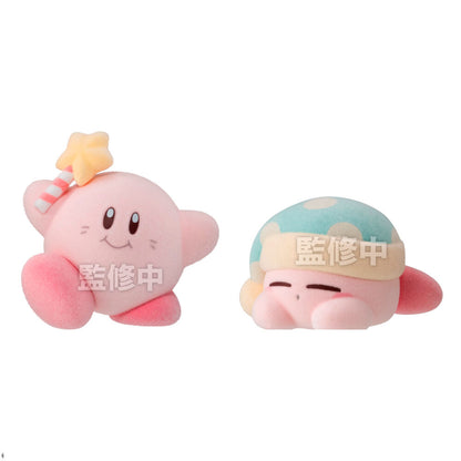 Figuras Kirby Flocked surtidas de BANDAI con varios diseños y personajes - 6