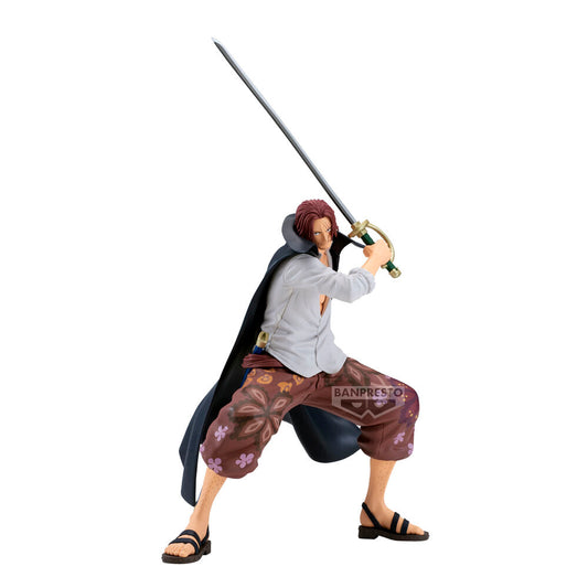 Figura Grandista de Shanks de One Piece con espada levantada