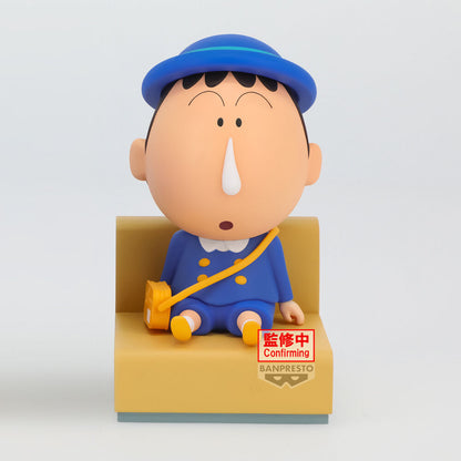Figura de Bochan de Crayon Shin-chan con uniforme azul y sombrero - 2