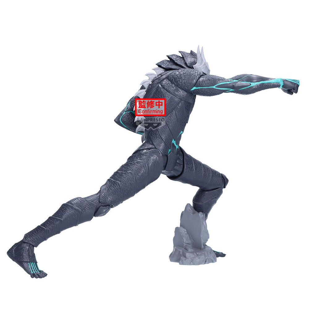 Figura Banpresto Grandista de Kaiju No. 8 con cuernos y detalles turquesa - 2