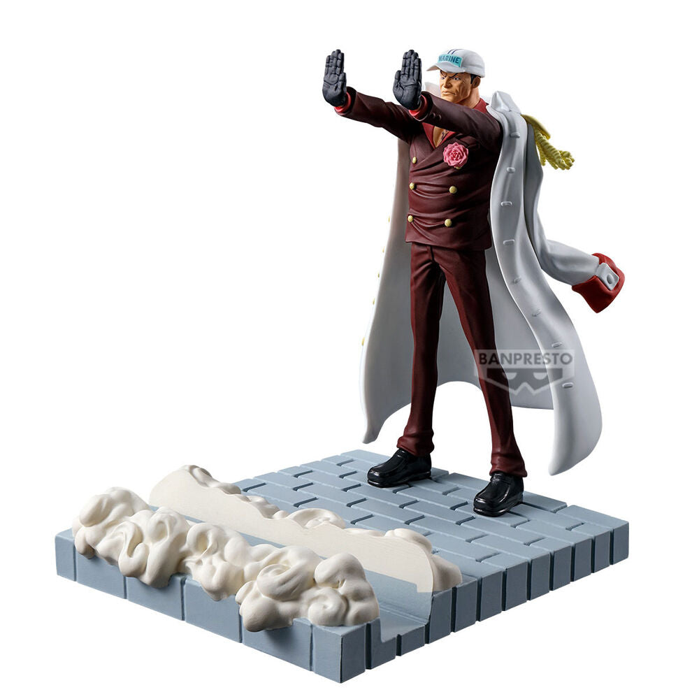 Figura de Akainu Sakazuki de One Piece con base escénica - 2