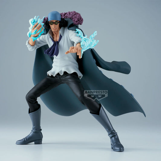 Figura Kuzan Battle Record de One Piece con efectos de hielo - 2