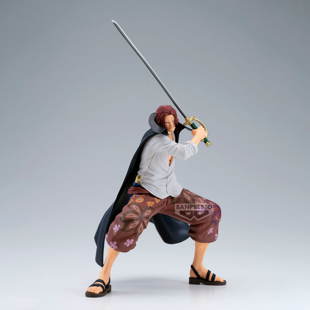 Figura Grandista de Shanks de One Piece con espada levantada - 2