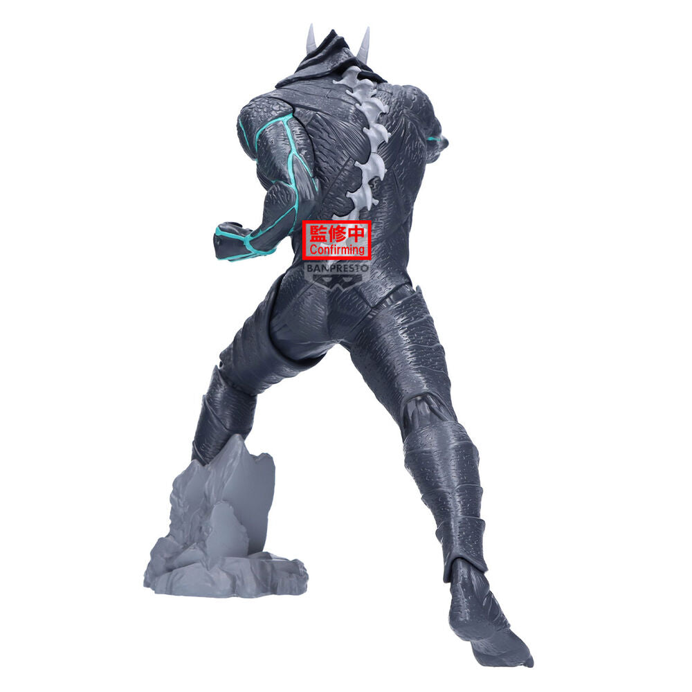 Figura Banpresto Grandista de Kaiju No. 8 con cuernos y detalles turquesa - 3