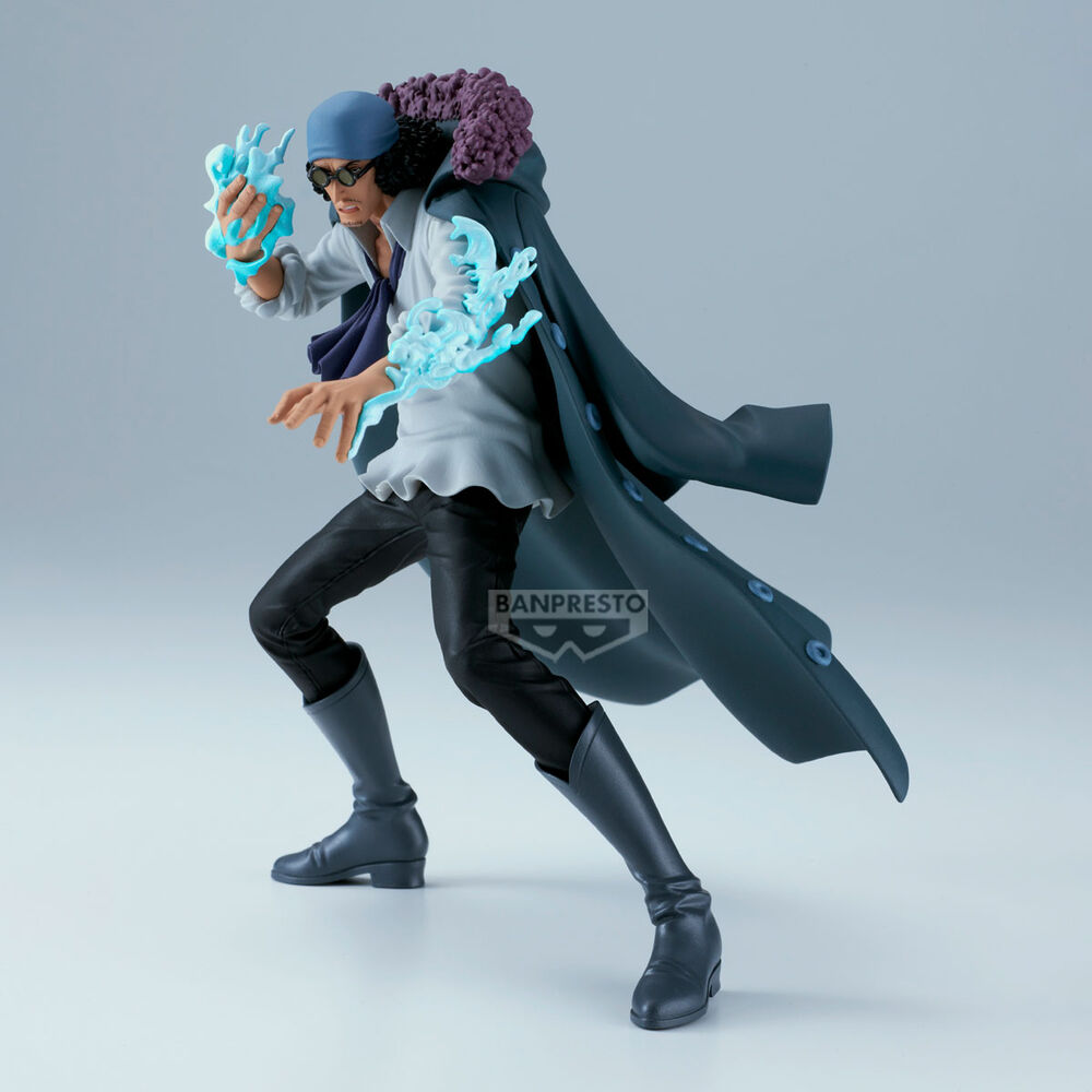 Figura Kuzan Battle Record de One Piece con efectos de hielo - 3