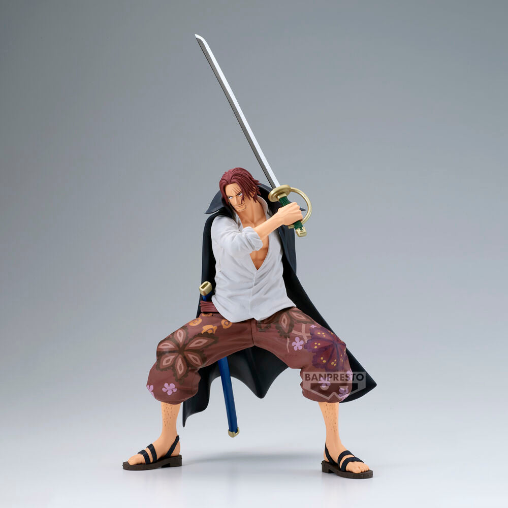 Figura Grandista de Shanks de One Piece con espada levantada - 3