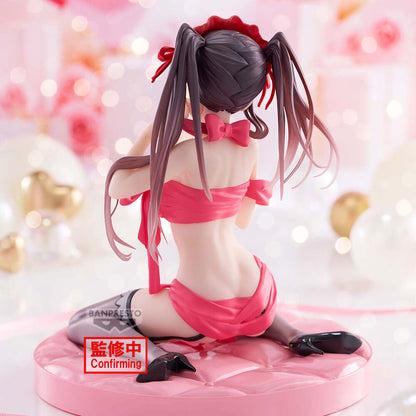 Figura de Kurumi Tokisaki de Date a Live sobre base rosa - 4