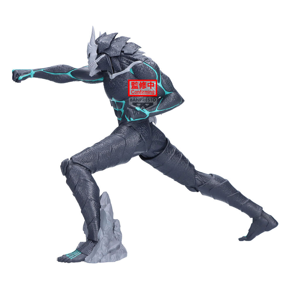 Figura Banpresto Grandista de Kaiju No. 8 con cuernos y detalles turquesa - 4