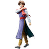 Figura de Koenma de Yu Yu Hakusho con túnica morada y bufanda roja