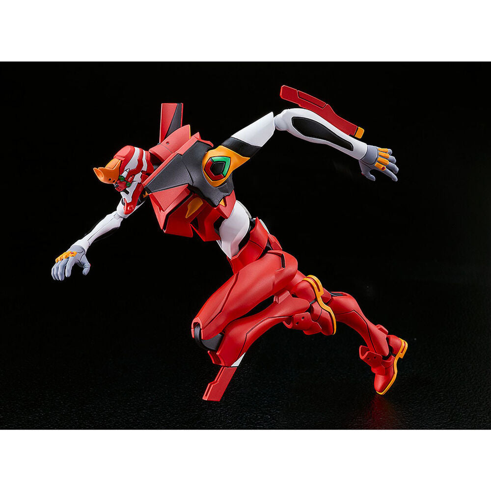 Figura MODEROID Evangelion Unit-02 roja y blanca de 16,5 cm - 4
