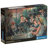 Puzzle Clementoni de Renoir con 1000 piezas y escena de reunión al aire libre