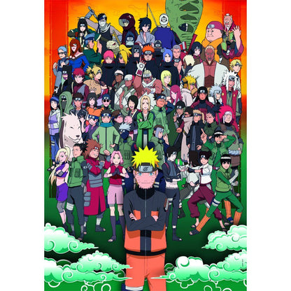 Puzzle Clementoni Naruto Shippuden de 1500 piezas con numerosos personajes - 2