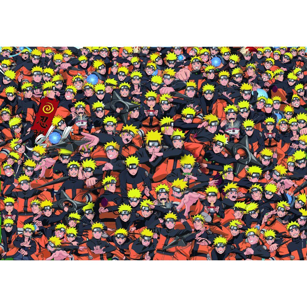 Puzzle Clementoni Impossible de Naruto Shippuden con 1000 piezas - 2