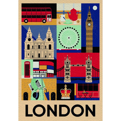 Puzzle Clementoni Style in the City de Londres con 1000 piezas - 2