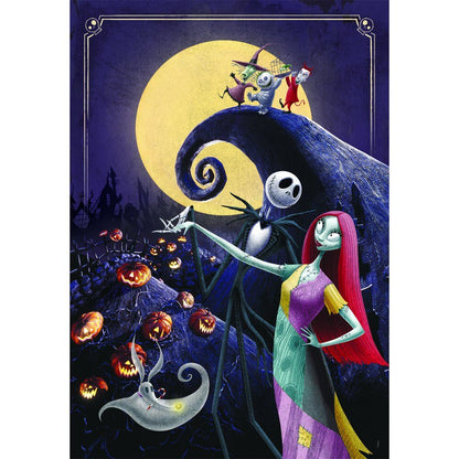 Puzzle Clementoni de Pesadilla antes de Navidad con Jack, Sally, Zero y calabazas - 2