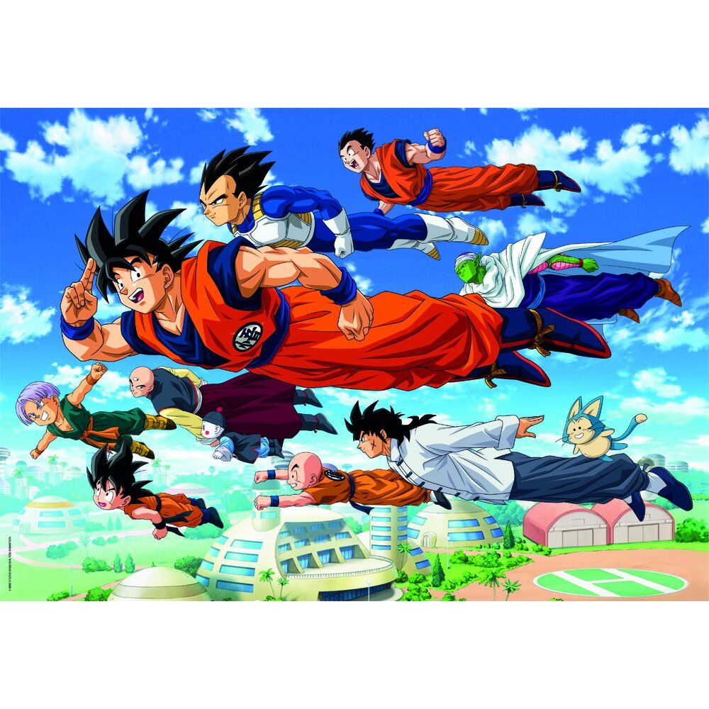 Puzzle Clementoni Dragon Ball de 1000 piezas con personajes en acción - 2