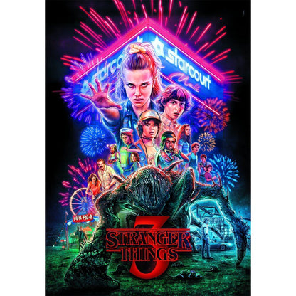 Puzzle Clementoni de Stranger Things de 1000 piezas con ilustración de la serie - 2