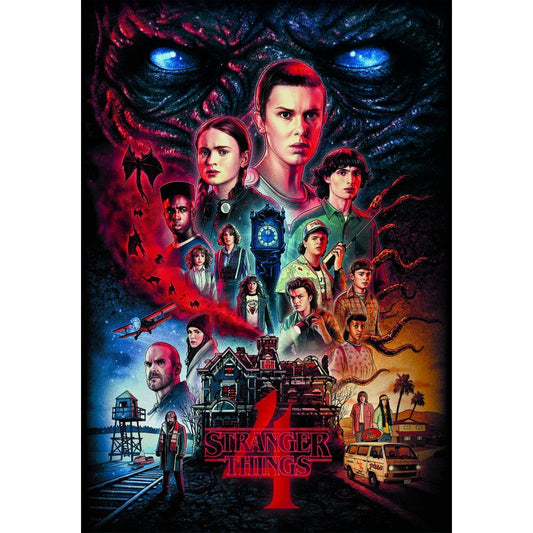 Puzzle Clementoni de 1000 piezas con ilustración de Stranger Things - 2