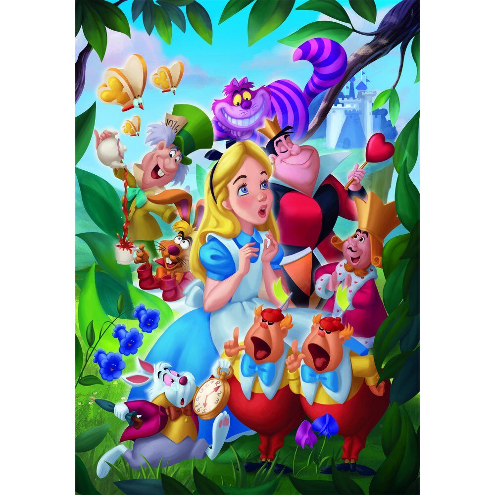 Puzzle Clementoni Disney de Alicia en el País de las Maravillas de 1000 piezas - 2