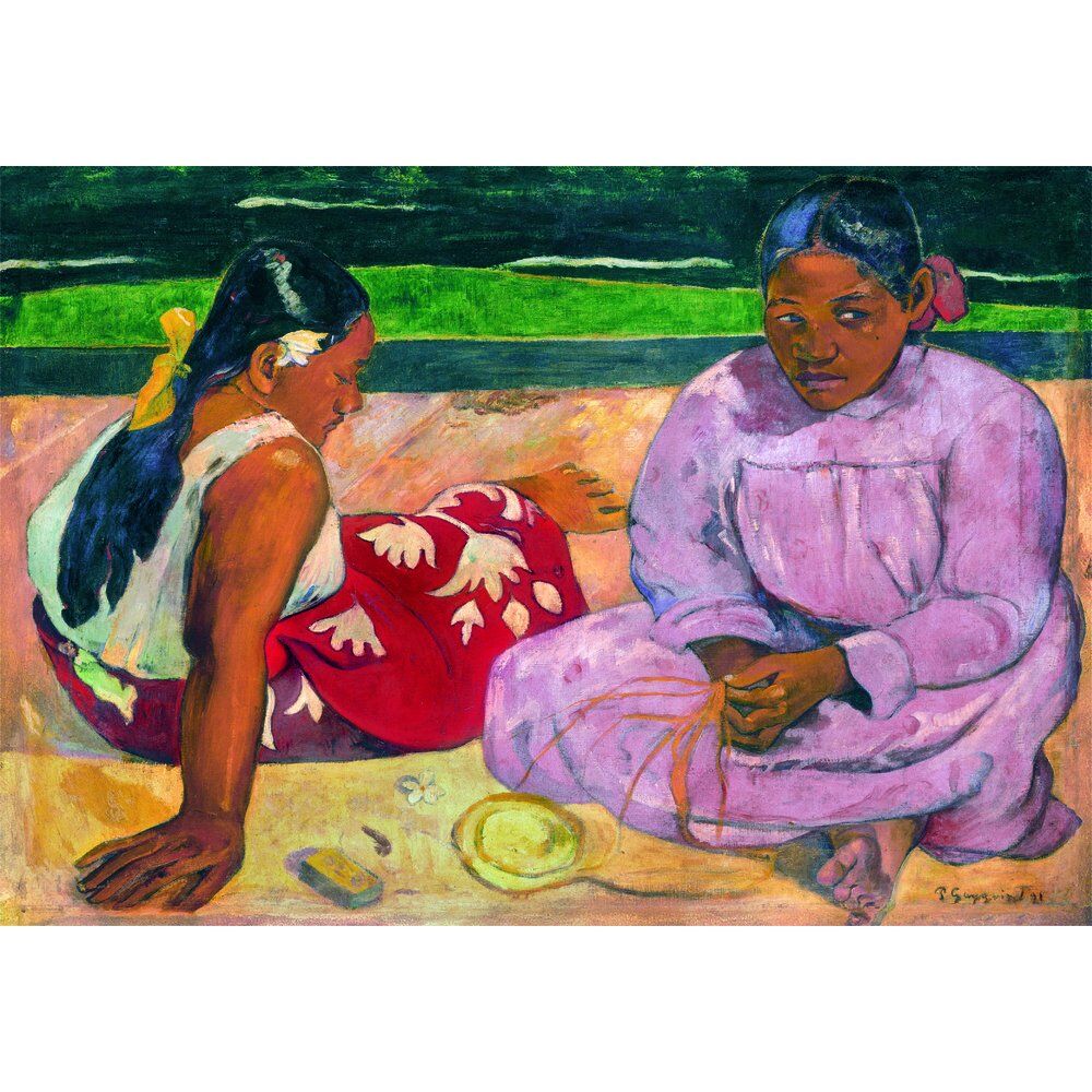 Puzzle Clementoni de 1000 piezas con Femmes de Tahiti de Gauguin - 2