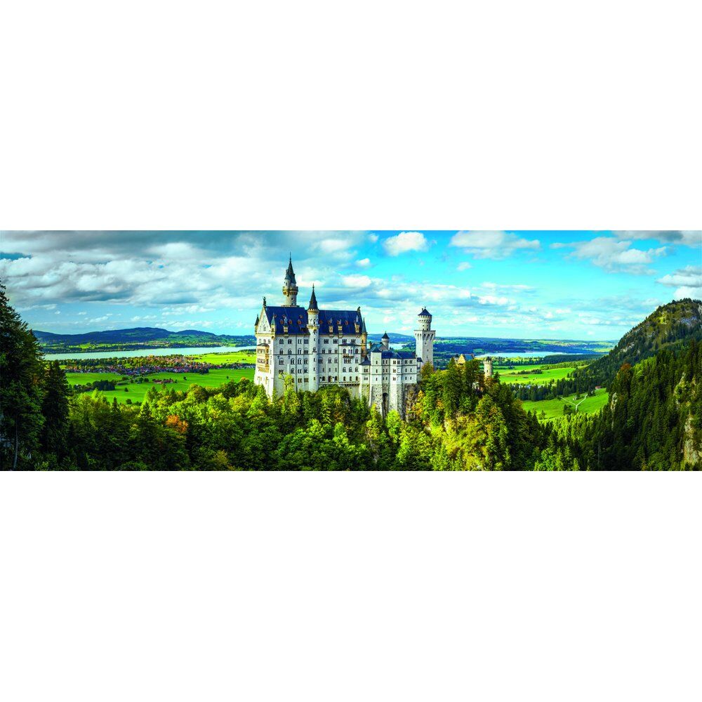 Puzzle panorámico Clementoni del castillo de Neuschwanstein - 2