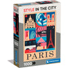 Caja del puzzle Clementoni Style in the City París de 1000 piezas