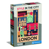 Puzzle Clementoni Style in the City de Londres con 1000 piezas