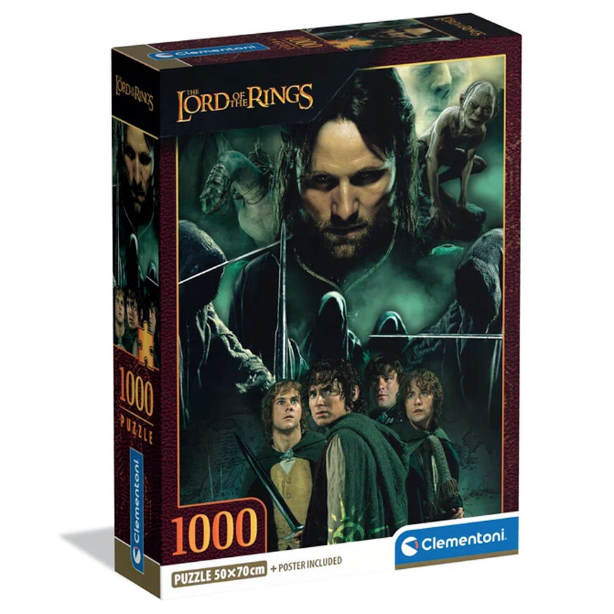 Puzzle Clementoni de El Señor de los Anillos de 1000 piezas